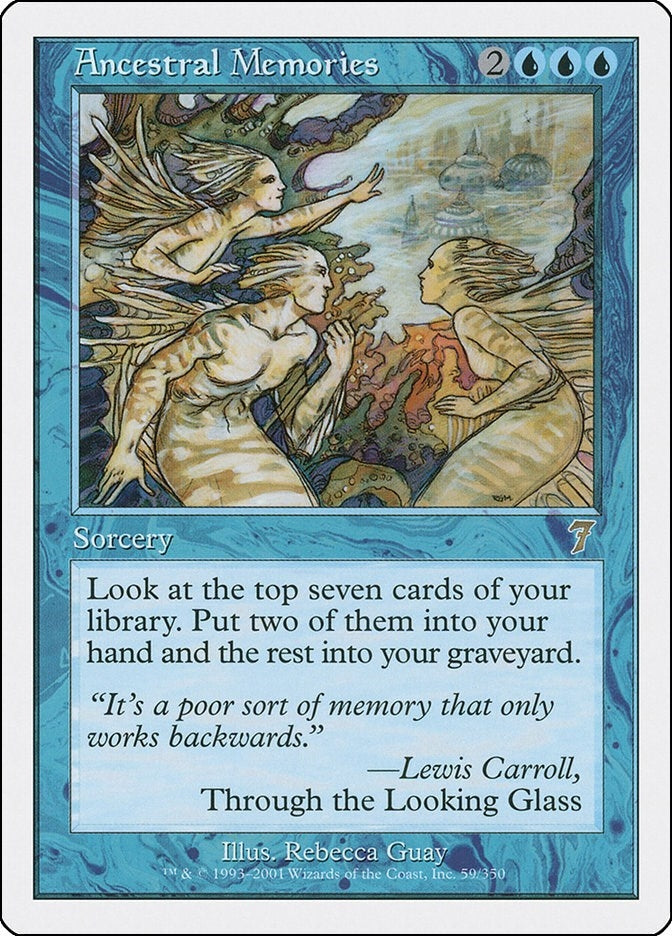 Image for Ancestral Memories (59) [7th Edition] - Magic: The Gathering