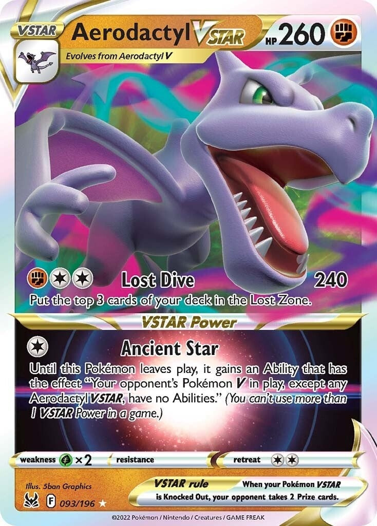 Image for Aerodactyl VSTAR (093/196) [SWSH11: Lost Origin] - Pokemon