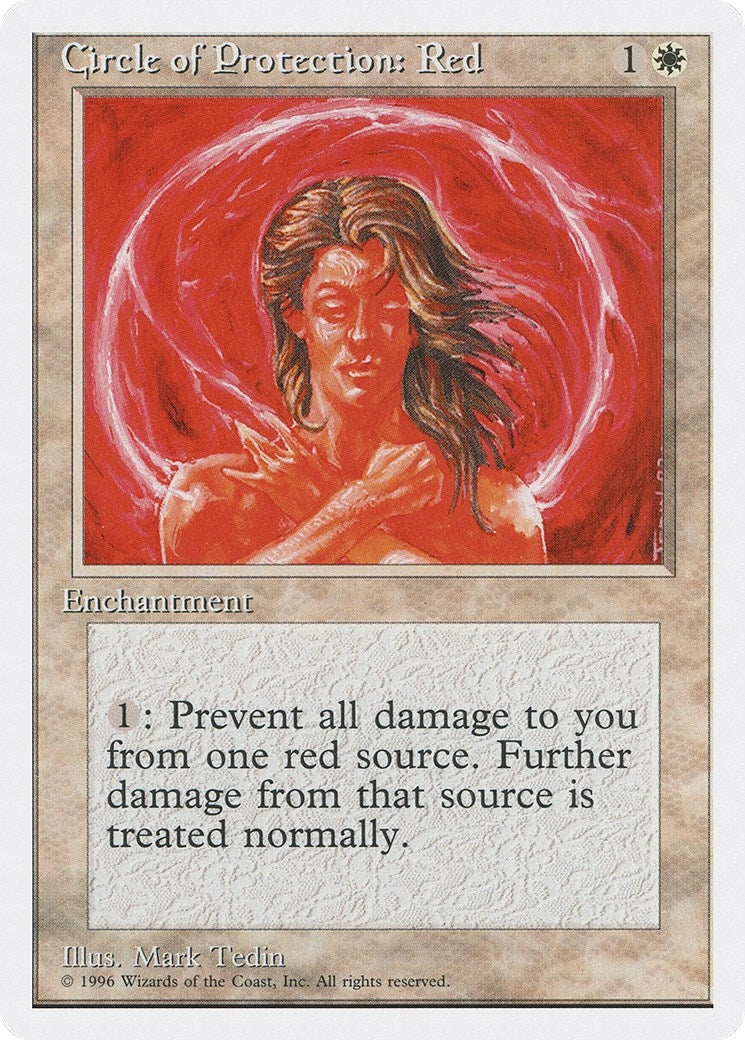 Image for Circle of Protection: Red [Introductory Two-Player Set] - Magic: The Gathering