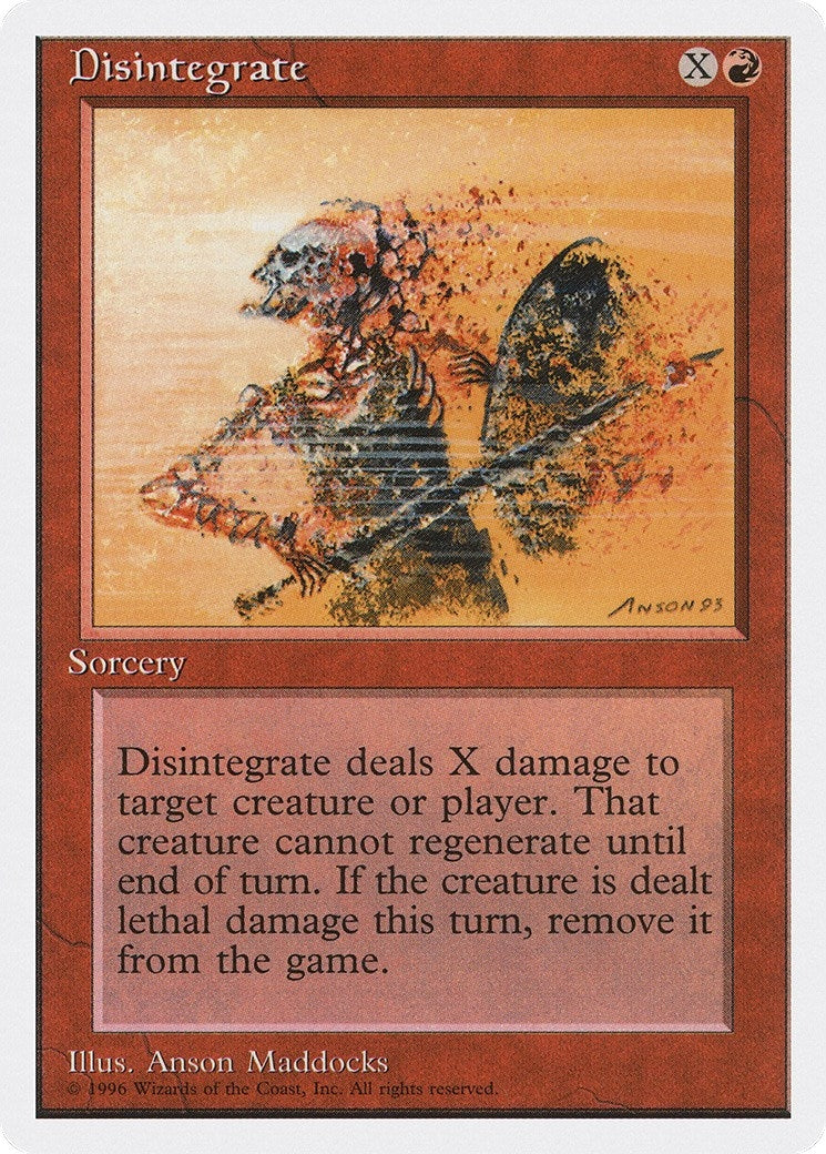 Image for Disintegrate [Introductory Two-Player Set] - Magic: The Gathering