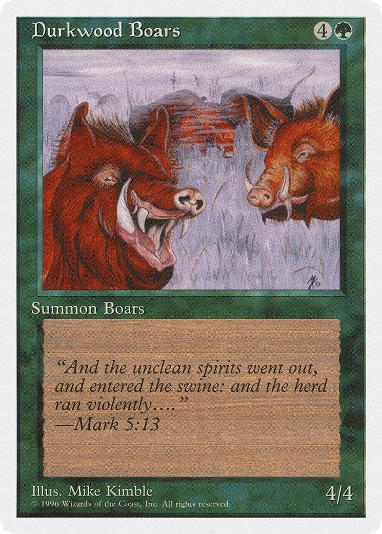 Image for Durkwood Boars [Introductory Two-Player Set] - Magic: The Gathering