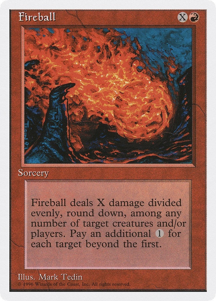 Image for Fireball [Introductory Two-Player Set] - Magic: The Gathering