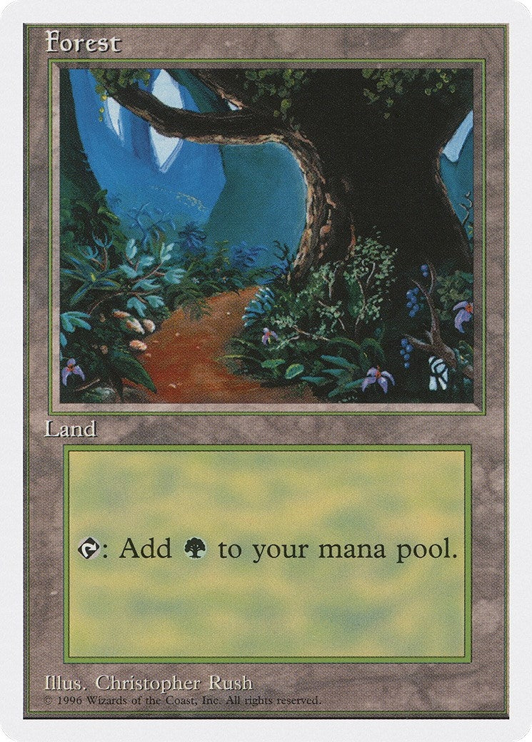 Image for Forest (B) (66) [Introductory Two-Player Set] - Magic: The Gathering