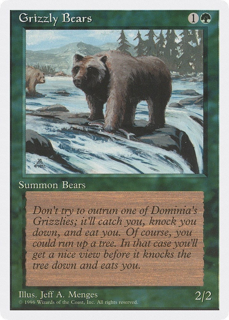 Image for Grizzly Bears [Introductory Two-Player Set] - Magic: The Gathering