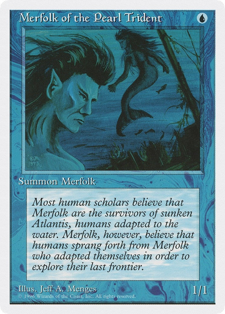 Image for Merfolk of the Pearl Trident [Introductory Two-Player Set] - Magic: The Gathering