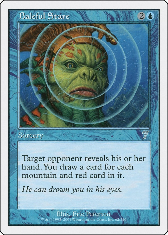 Image for Baleful Stare (62) [7th Edition] - Magic: The Gathering