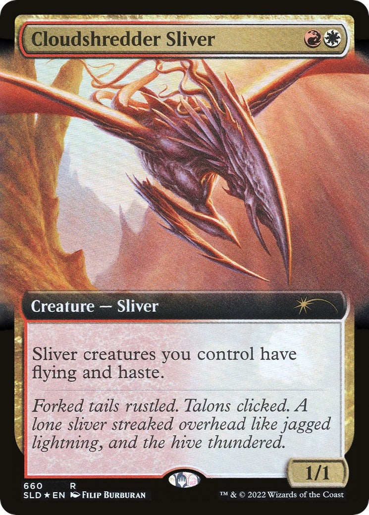Image for Cloudshredder Sliver (Extended Art) (660) [Secret Lair Drop Series] - Magic: The Gathering
