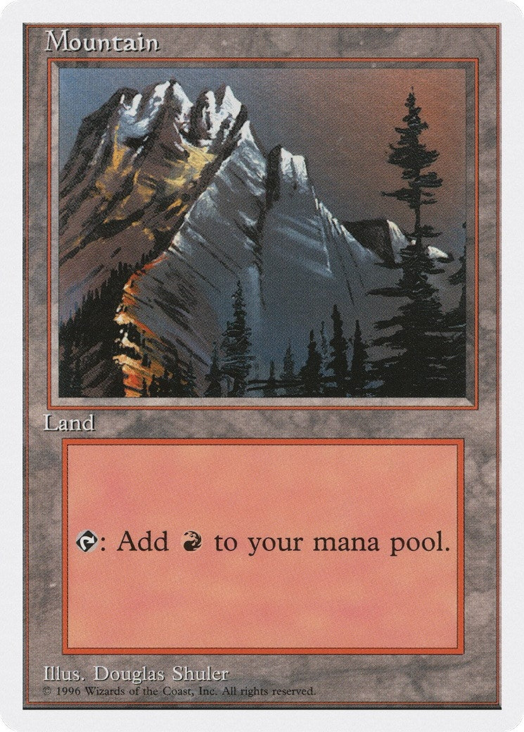 Image for Mountain (A) (62) [Introductory Two-Player Set] - Magic: The Gathering