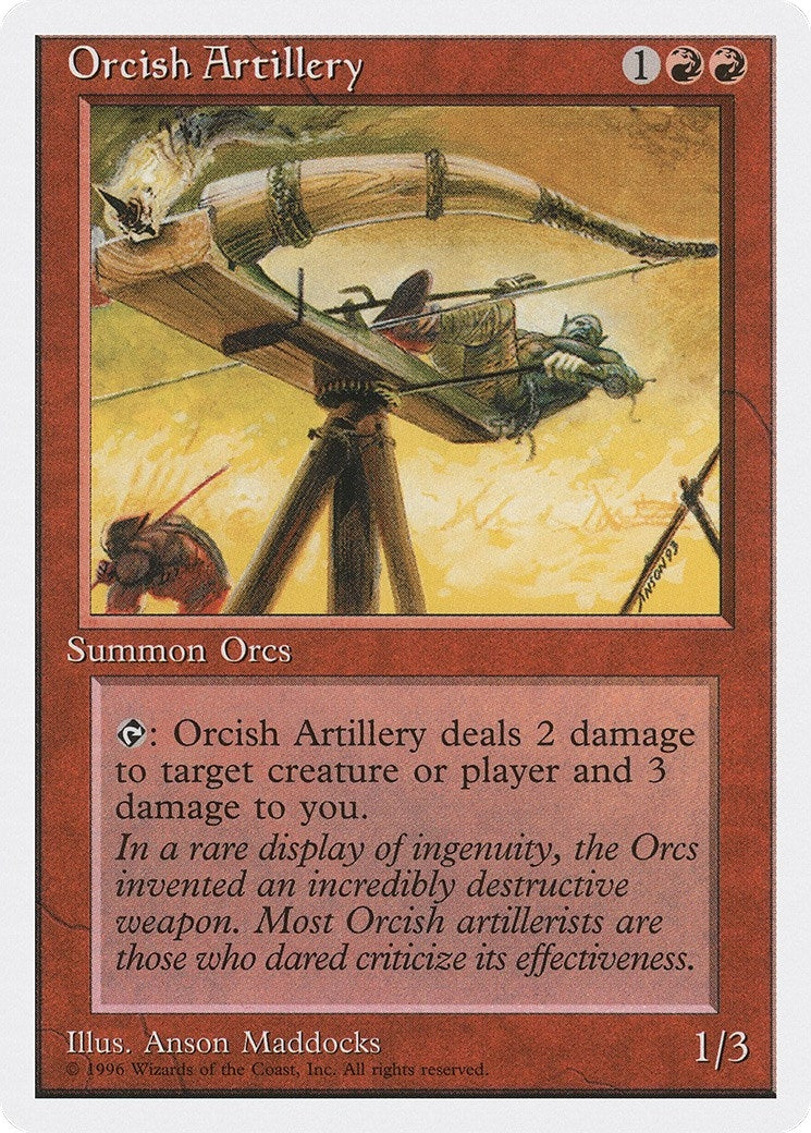 Image for Orcish Artillery [Introductory Two-Player Set] - Magic: The Gathering