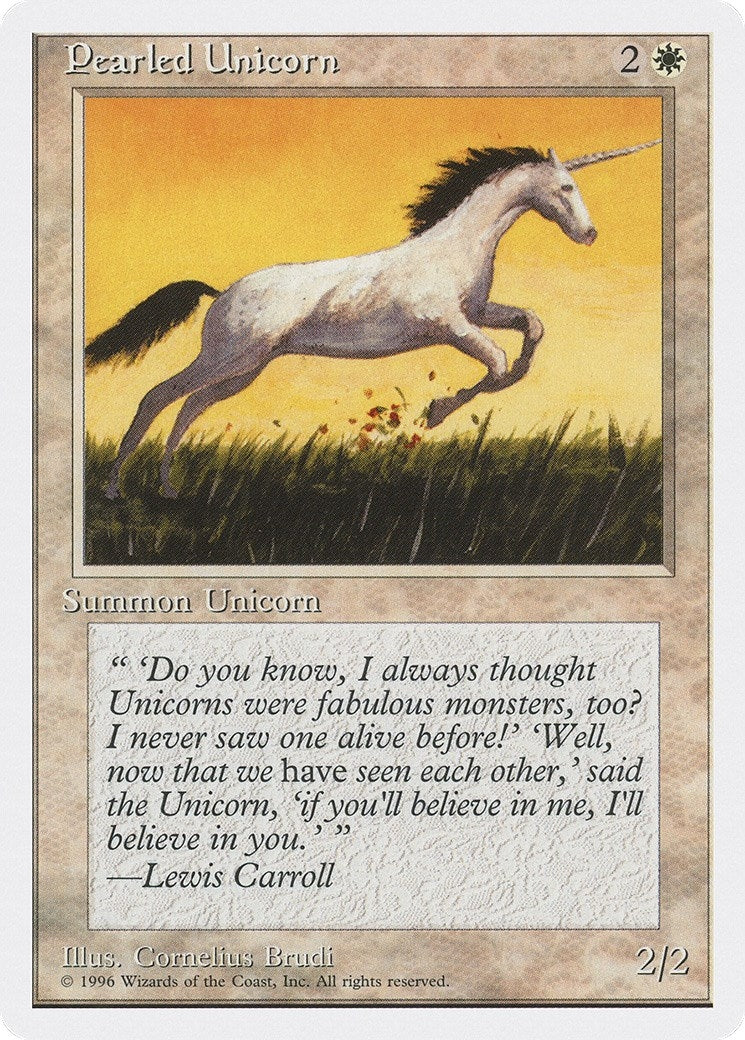 Image for Pearled Unicorn [Introductory Two-Player Set] - Magic: The Gathering