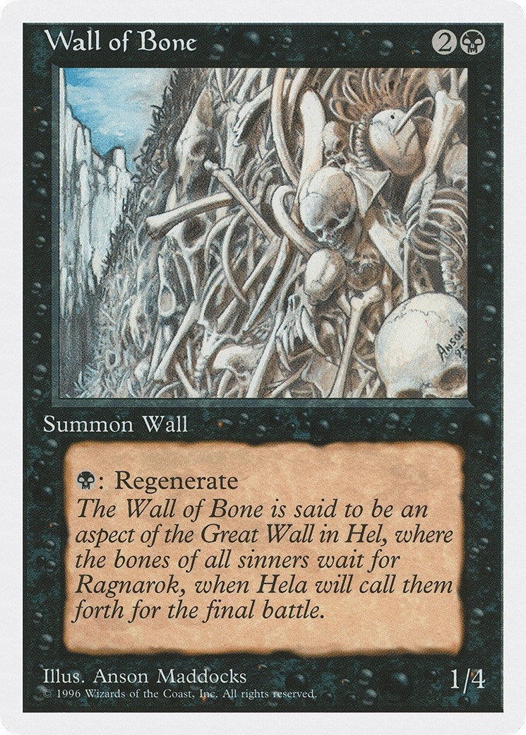 Image for Wall of Bone [Introductory Two-Player Set] - Magic: The Gathering