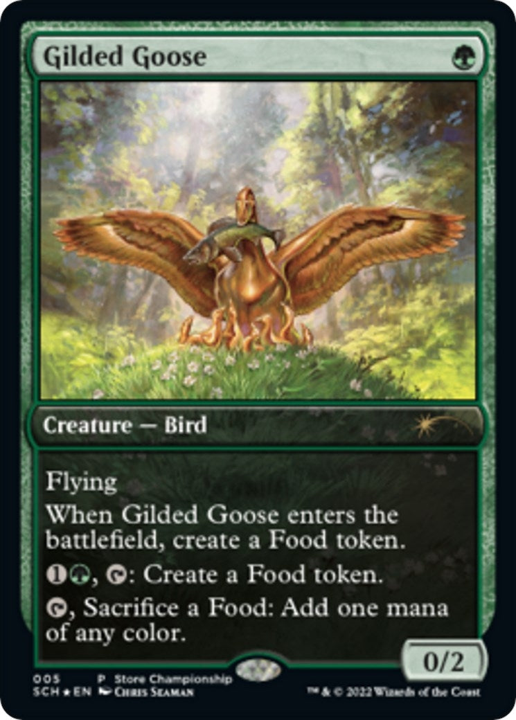 Gilded Goose (5) [Game Day & Store Championship Promos]