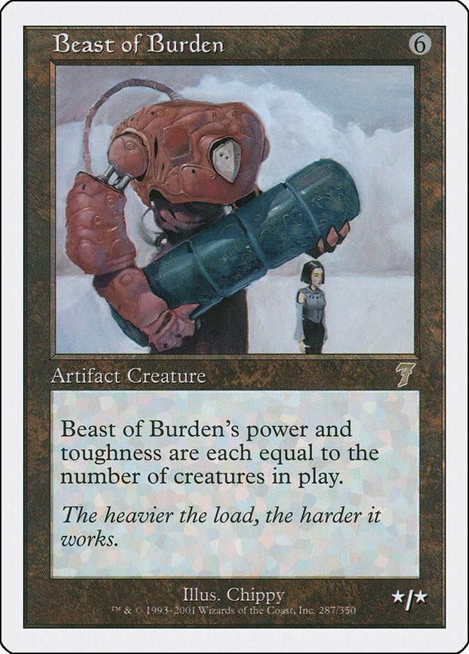 Image for Beast of Burden (287) [7th Edition] - Magic: The Gathering