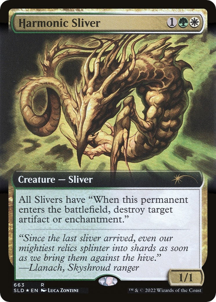 Image for Harmonic Sliver (Extended Art) (663) [Secret Lair Drop Series] - Magic: The Gathering