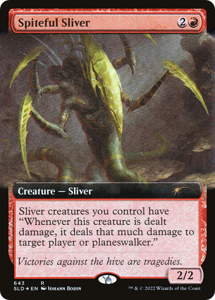 Image for Spiteful Sliver (Extended Art) (643) [Secret Lair Drop Series] - Magic: The Gathering