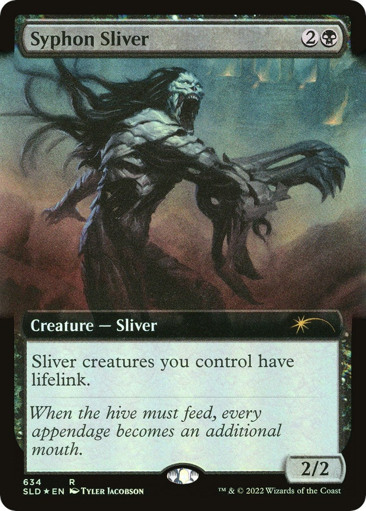 Image for Syphon Sliver (Extended Art) (634) [Secret Lair Drop Series] - Magic: The Gathering