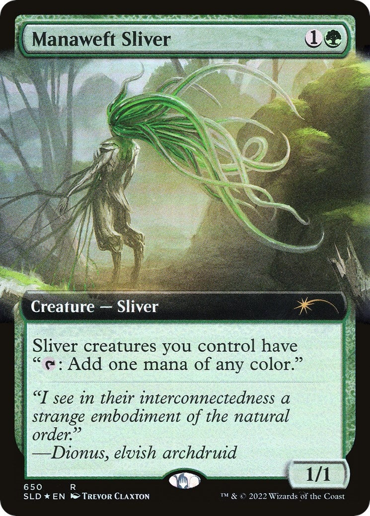 Image for Manaweft Sliver (Extended Art) (650) [Secret Lair Drop Series] - Magic: The Gathering