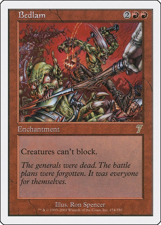 Image for Bedlam (174) [7th Edition] - Magic: The Gathering