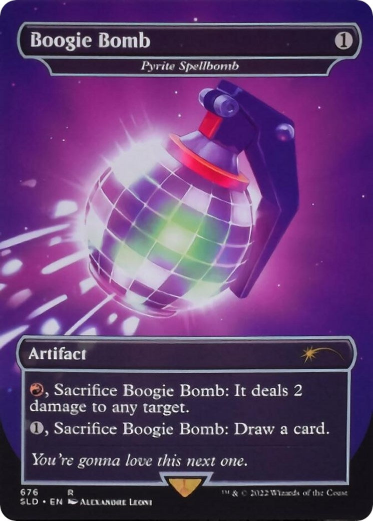 Image for Boogie Bomb - Pyrite Spellbomb (676) [Secret Lair Drop Series] - Magic: The Gathering