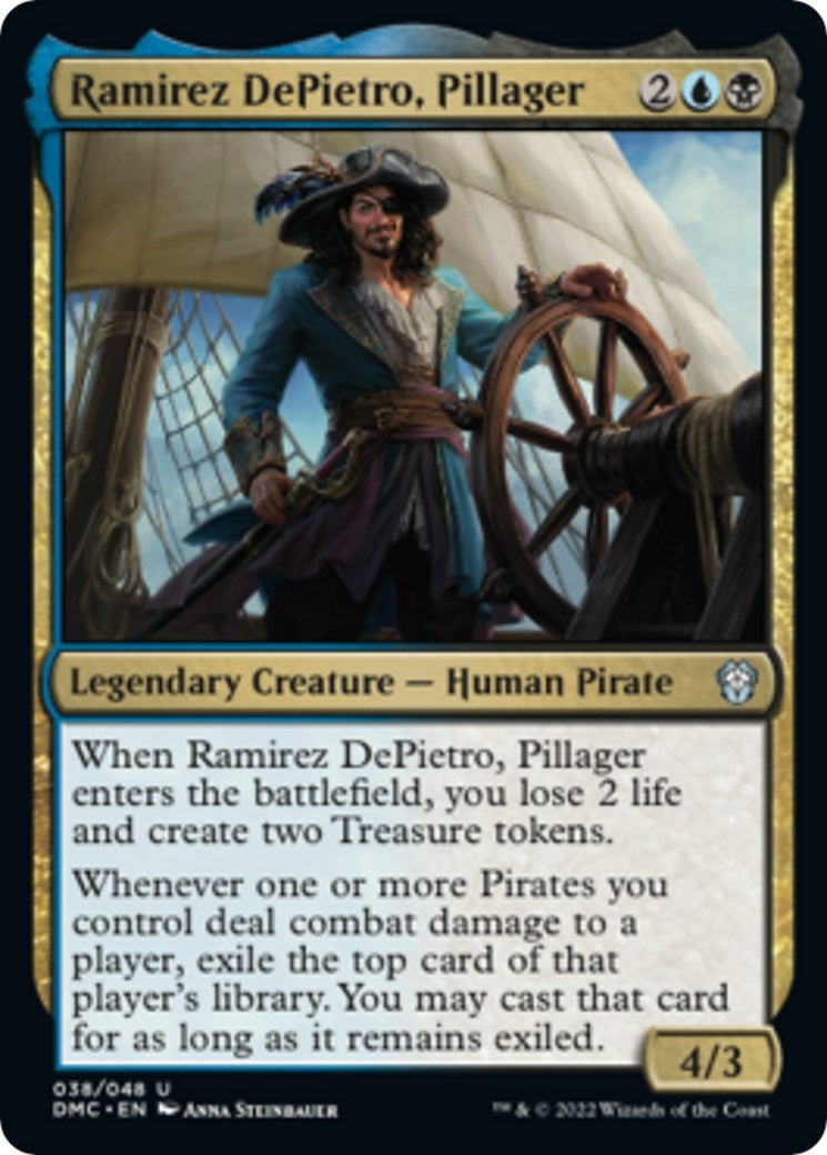 Image for Ramirez DePietro, Pillager (38) [Dominaria United] - Magic: The Gathering