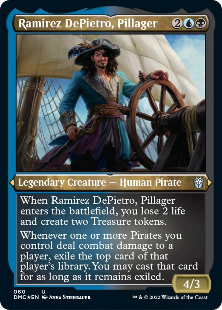 Image for Ramirez DePietro, Pillager (Foil Etched) (60) [Dominaria United] - Magic: The Gathering