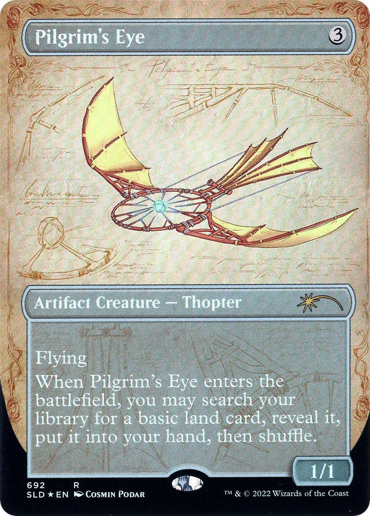 Image for Pilgrim's Eye (Borderless) (692) [Secret Lair Drop Series] - Magic: The Gathering