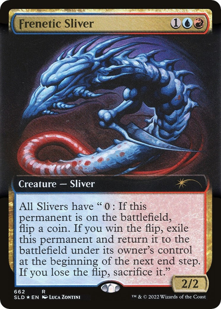 Image for Frenetic Sliver (Extended Art) (662) [Secret Lair Drop Series] - Magic: The Gathering