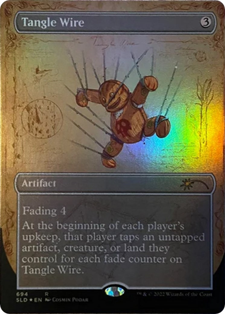 Image for Tangle Wire (Borderless) (694) [Secret Lair Drop Series] - Magic: The Gathering