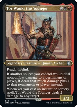 Image for Tor Wauki the Younger (Foil Etched) (68) [Dominaria United] - Magic: The Gathering