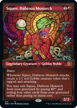 Squee, Dubious Monarch (Showcase) (291) [Dominaria United]