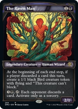 Image for The Raven Man (Showcase) (289) [Dominaria United] - Magic: The Gathering