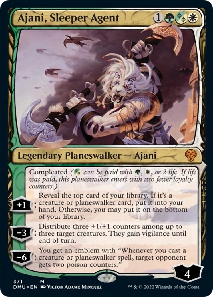 Image for Ajani, Sleeper Agent (371) (371) [Dominaria United] - Magic: The Gathering