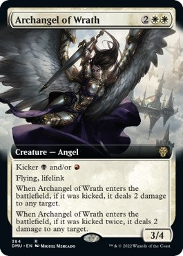 Image for Archangel of Wrath (Extended Art) (384) [Dominaria United] - Magic: The Gathering