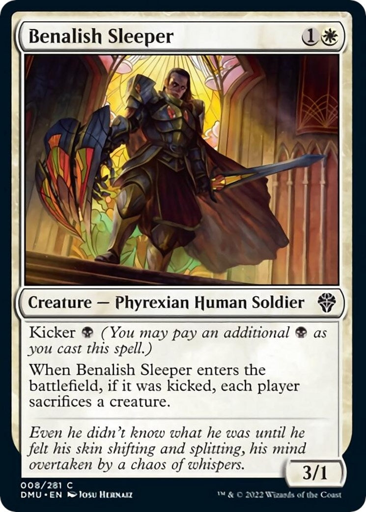 Image for Benalish Sleeper (8) [Dominaria United] - Magic: The Gathering
