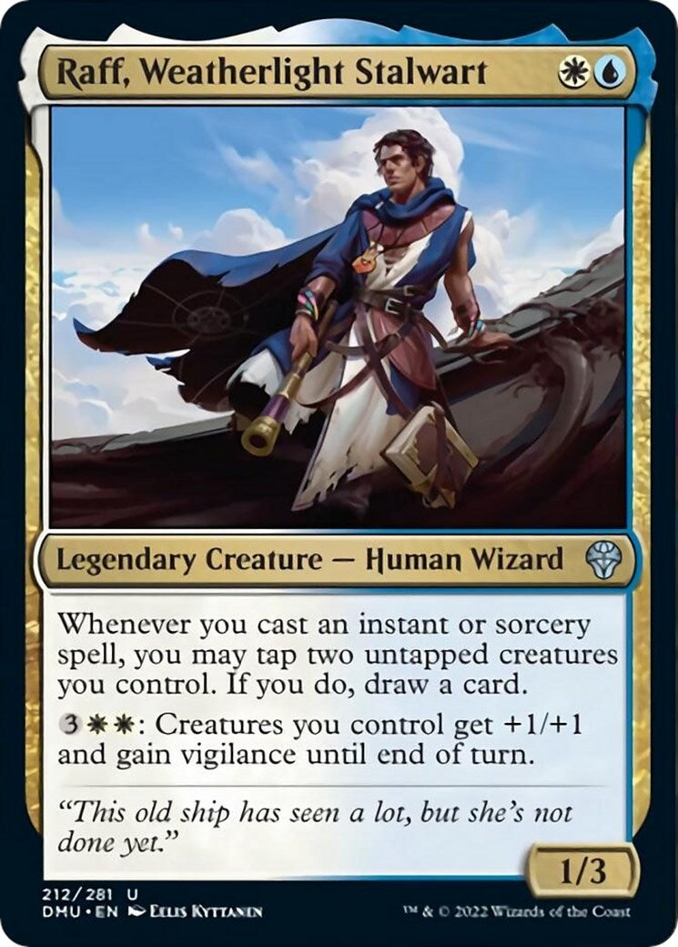 Image for Raff, Weatherlight Stalwart (212) [Dominaria United] - Magic: The Gathering