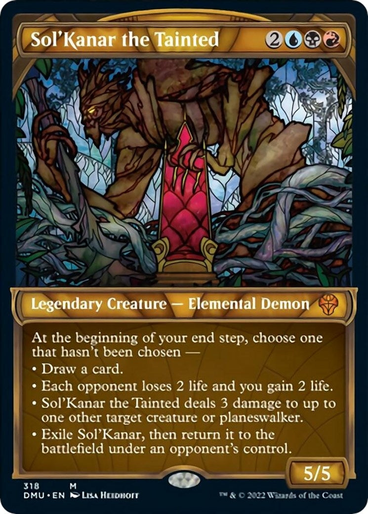 Image for Sol'Kanar the Tainted (Showcase) (318) [Dominaria United] - Magic: The Gathering