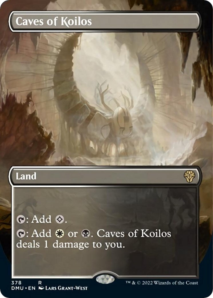 Image for Caves of Koilos (Borderless) (378) [Dominaria United] - Magic: The Gathering