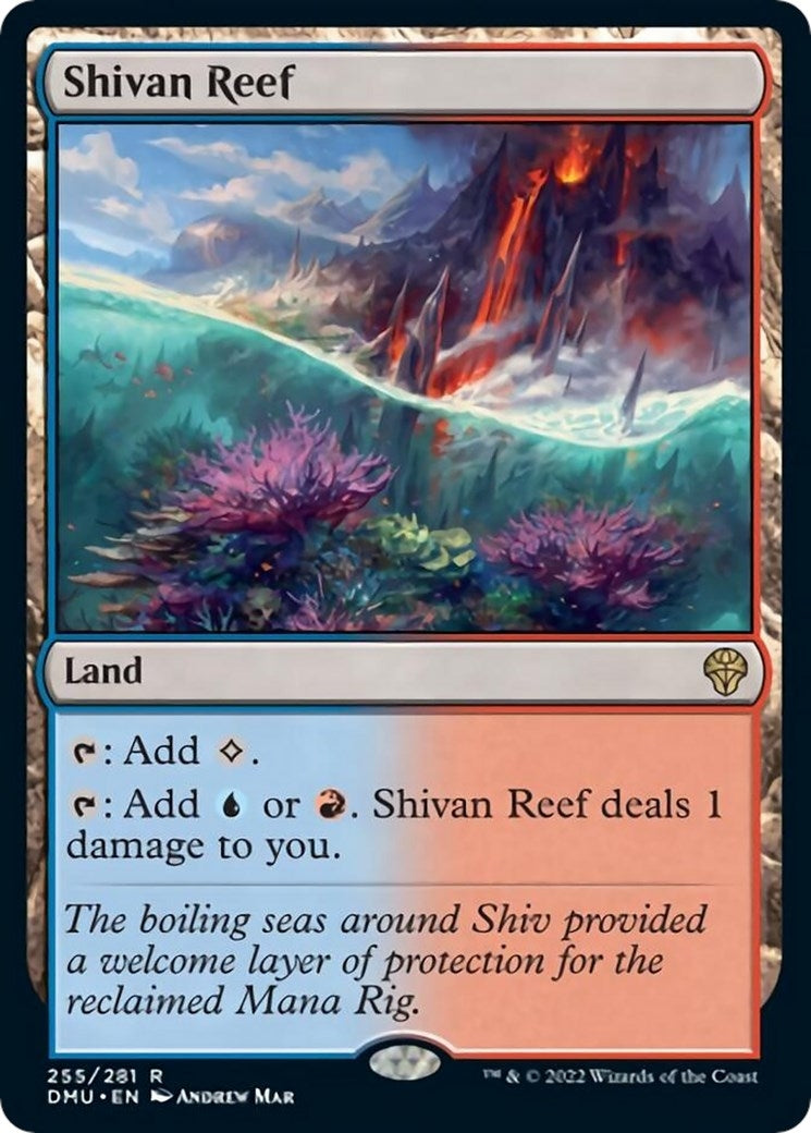 Image for Shivan Reef (255) [Dominaria United] - Magic: The Gathering