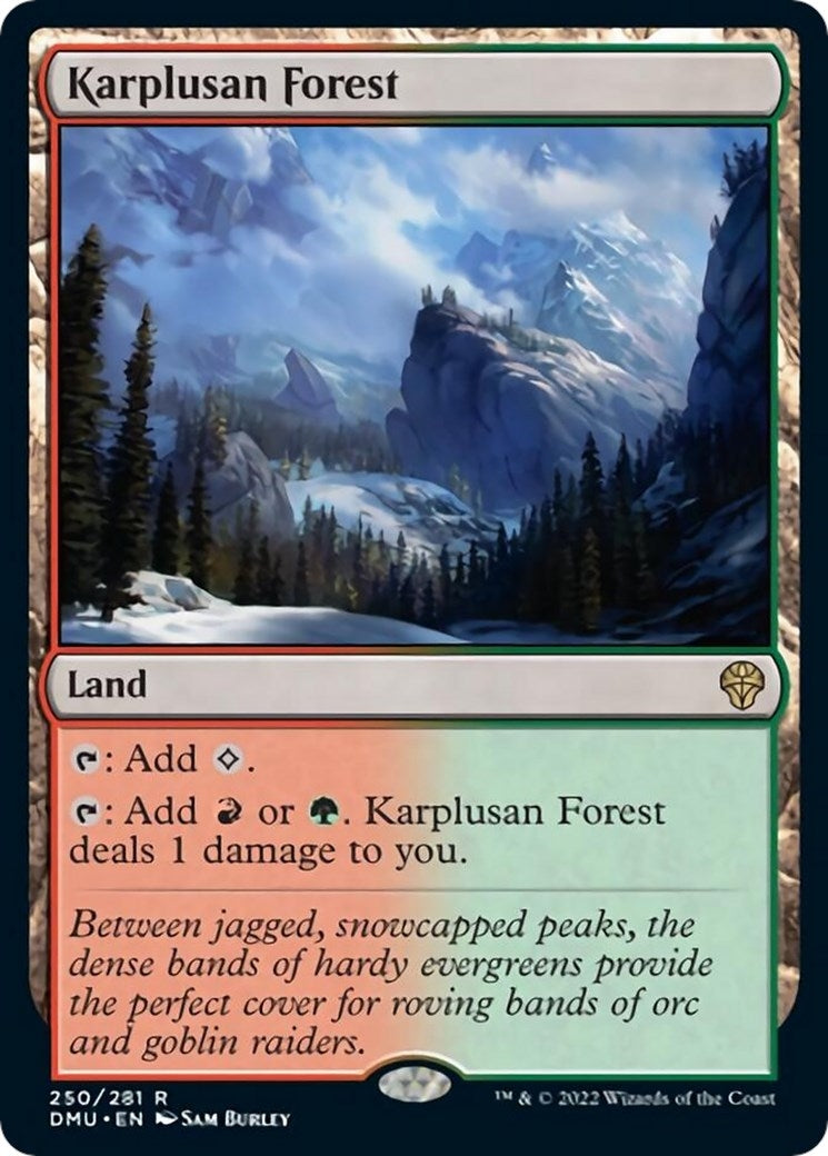Image for Karplusan Forest (250) [Dominaria United] - Magic: The Gathering