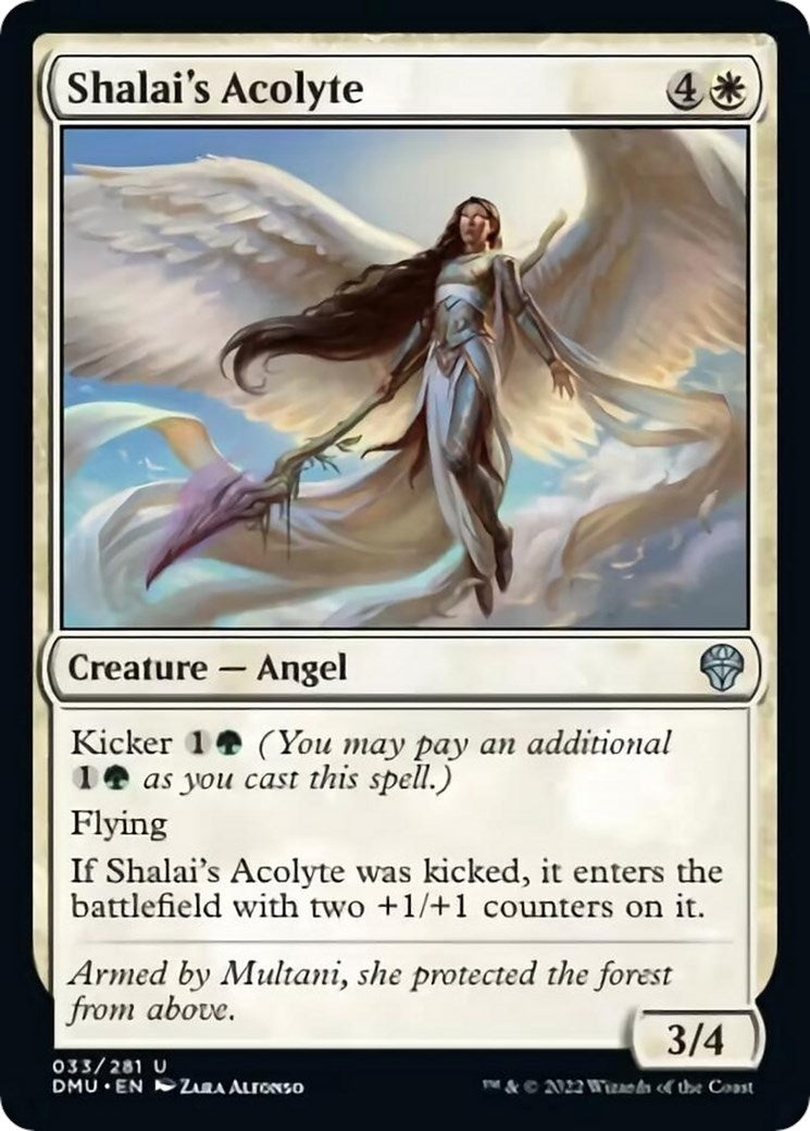 Image for Shalai's Acolyte (33) [Dominaria United] - Magic: The Gathering