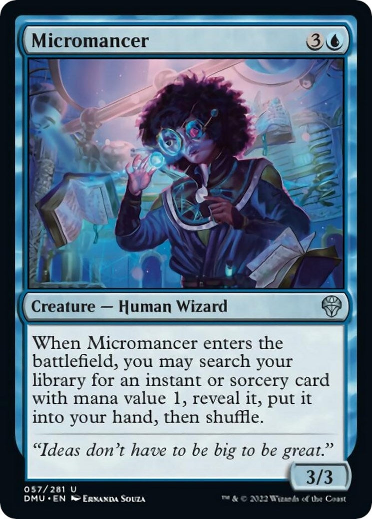 Image for Micromancer (57) [Dominaria United] - Magic: The Gathering