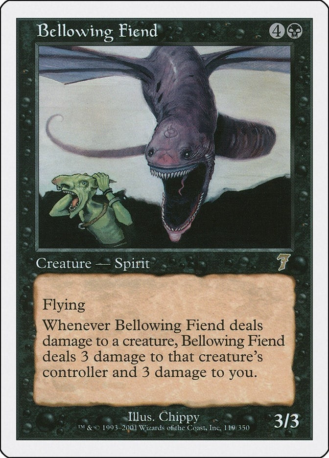 Image for Bellowing Fiend (119) [7th Edition] - Magic: The Gathering