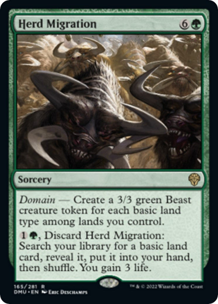 Image for Herd Migration (165) [Dominaria United] - Magic: The Gathering