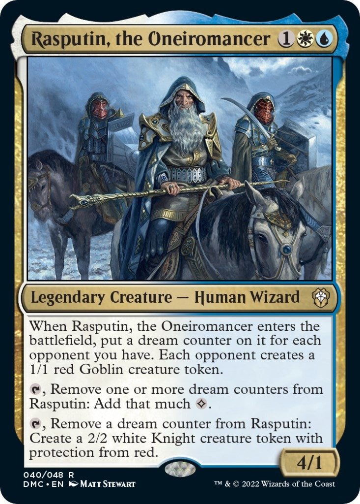 Image for Rasputin, the Oneiromancer (40) [Dominaria United] - Magic: The Gathering
