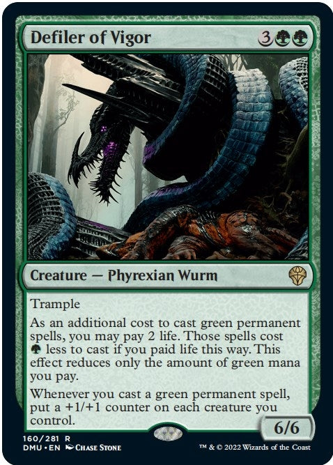 Image for Defiler of Vigor (160) [Dominaria United] - Magic: The Gathering