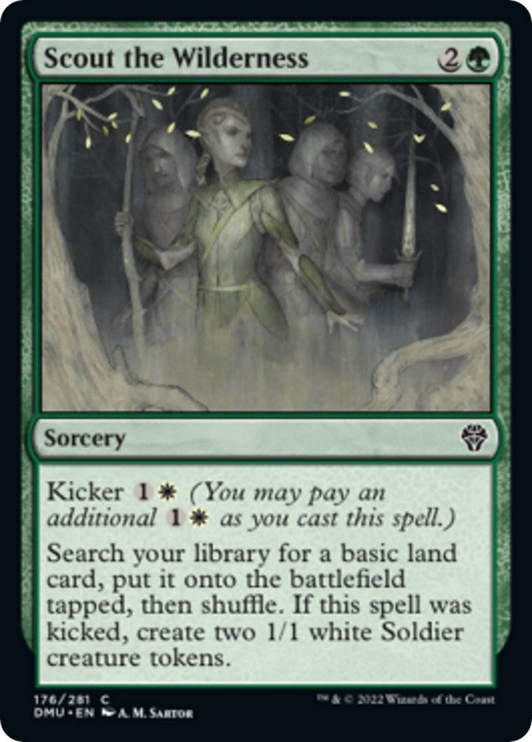 Image for Scout the Wilderness (176) [Dominaria United] - Magic: The Gathering