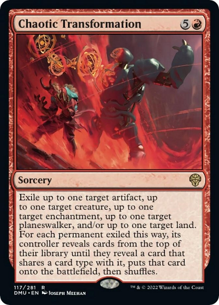 Image for Chaotic Transformation (117) [Dominaria United] - Magic: The Gathering