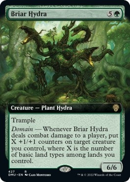 Image for Briar Hydra (Extended Art) (427) [Dominaria United] - Magic: The Gathering