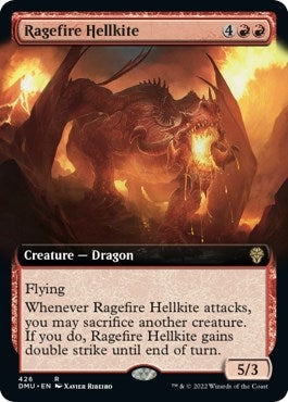 Image for Ragefire Hellkite (Extended Art) (426) [Dominaria United] - Magic: The Gathering