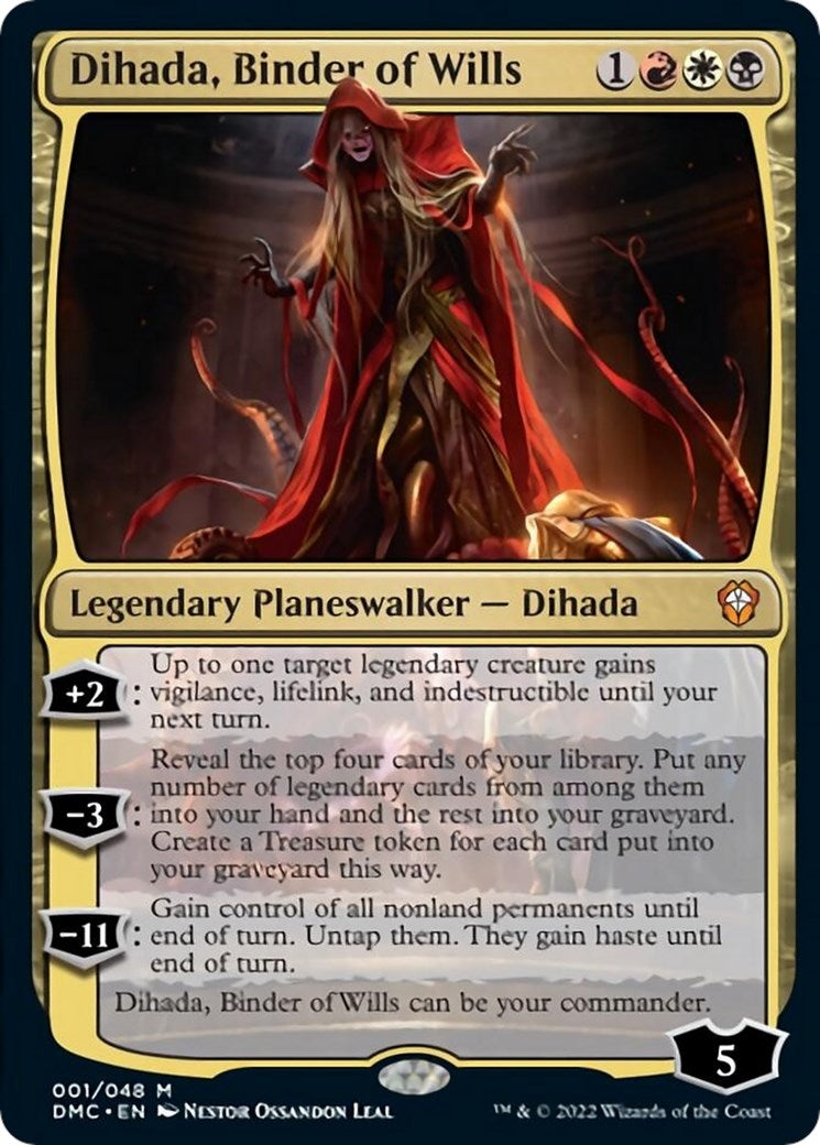 Image for Dihada, Binder of Wills (1) [Dominaria United] - Magic: The Gathering